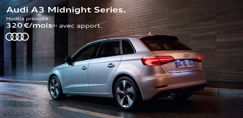 Audi A3 Midnight Series