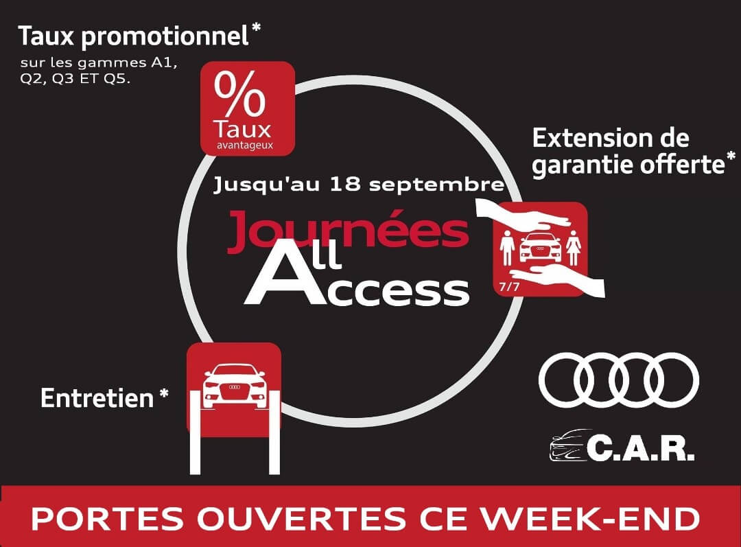 Journées Audi All Access septembre2019